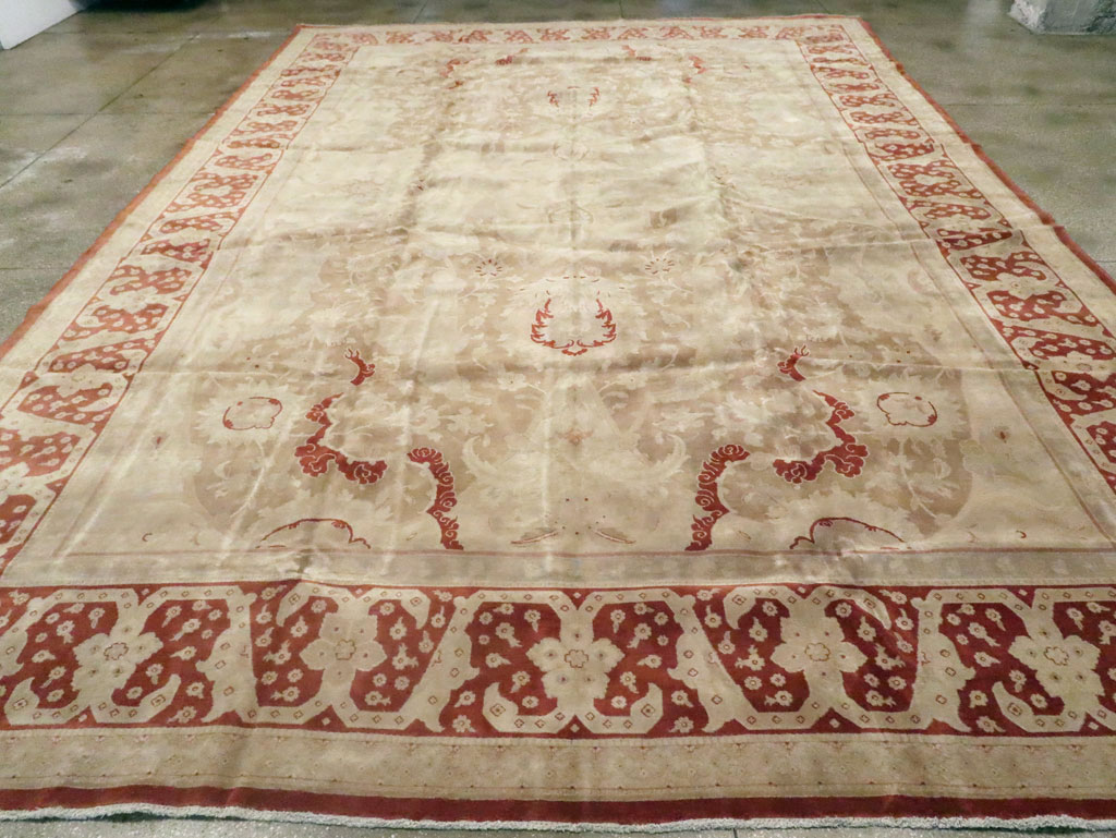 Antique Persian Tabriz Carpet, No.16452 - Gss