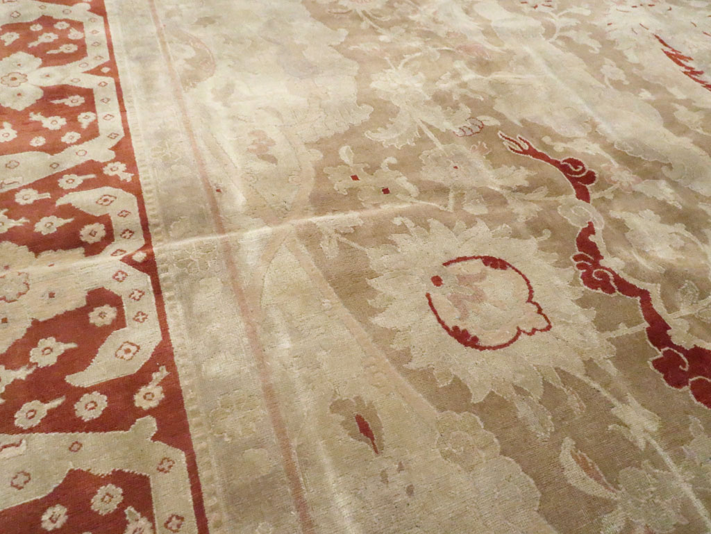 Antique Persian Tabriz Carpet, No.16452 - Gss