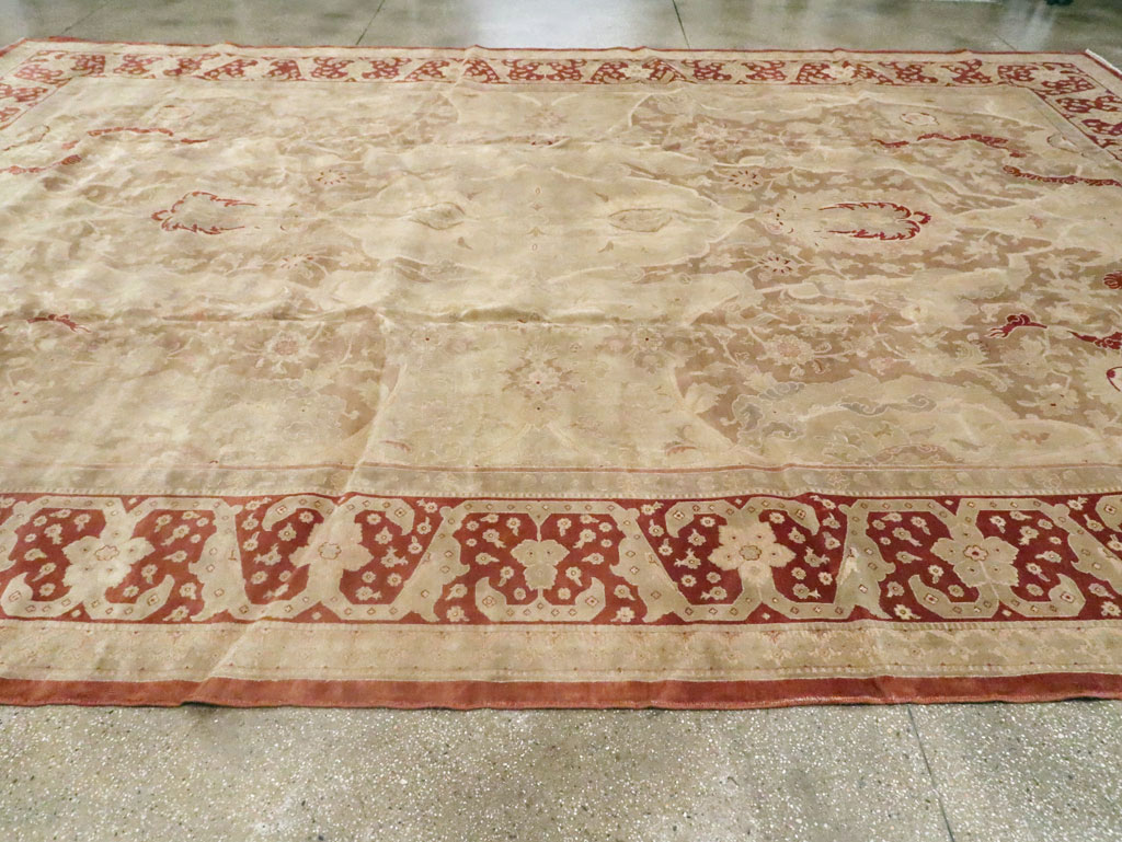 Antique Persian Tabriz Carpet, No.16452 - Gss