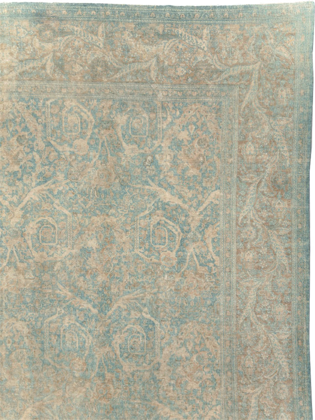 Antique Persian Tabriz Large Room Size Carpet, No.16453 - Gss