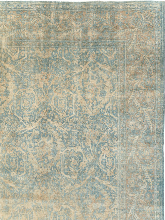Antique Persian Tabriz Large Room Size Carpet, No.16453 - Gss