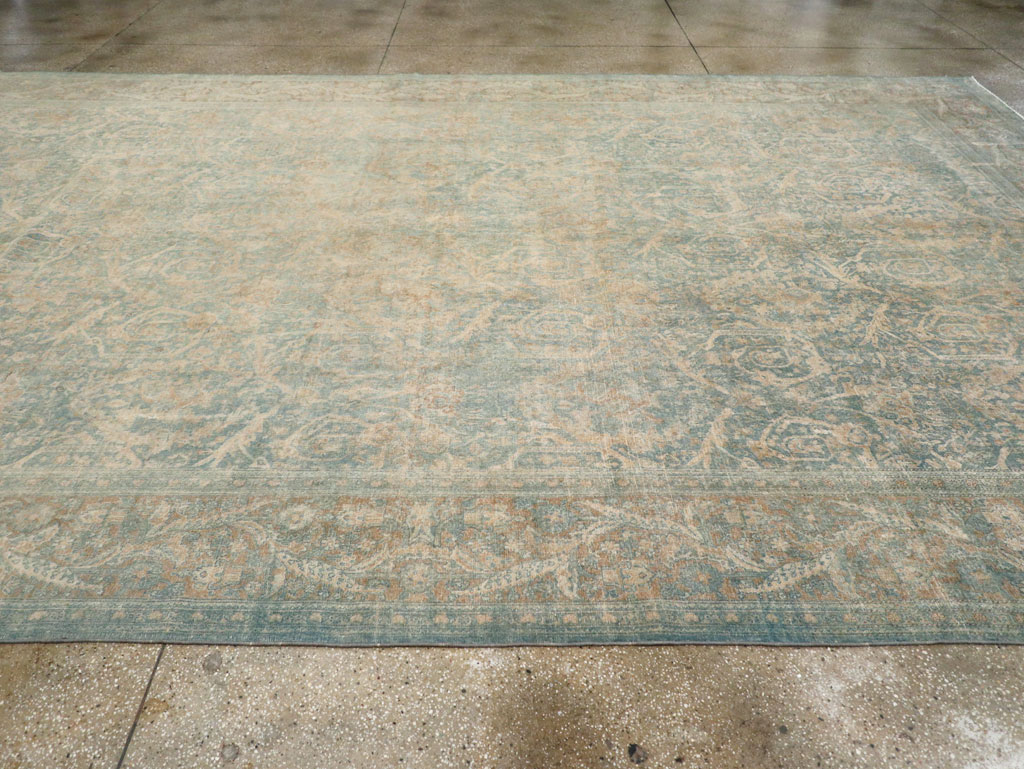 Antique Persian Tabriz Large Room Size Carpet, No.16453 - Gss