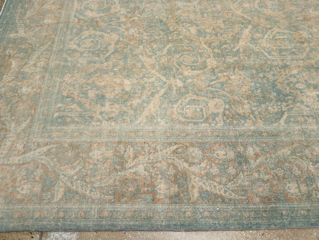 Antique Persian Tabriz Large Room Size Carpet, No.16453 - Gss