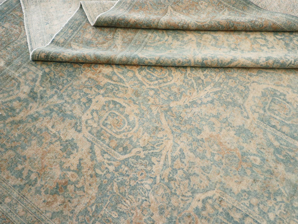 Antique Persian Tabriz Large Room Size Carpet, No.16453 - Gss