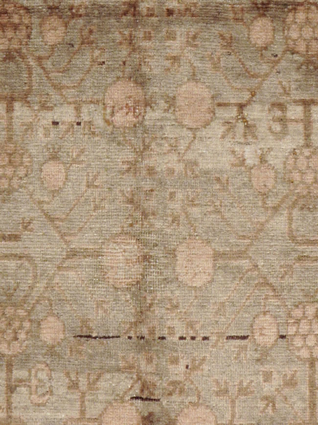 Vintage East Turkestan Khotan Rug, No.16473 - Gss