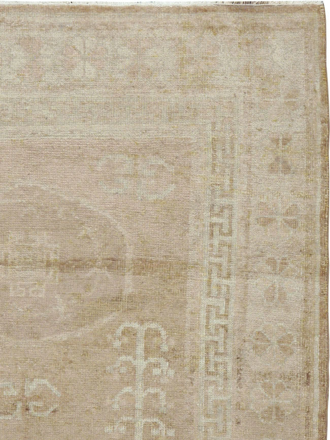 Vintage East Turkestan Khotan Rug, No.16480 - Gss