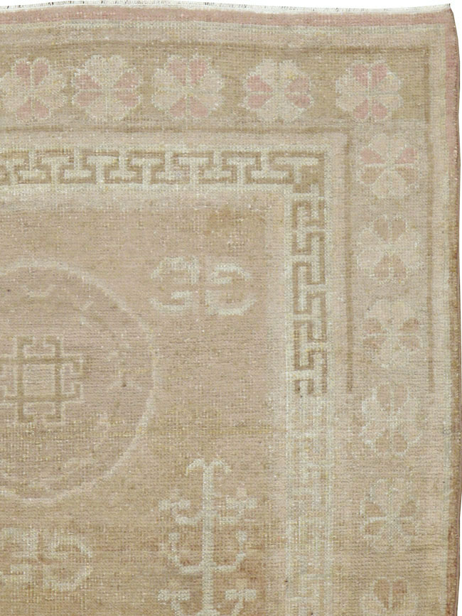 Vintage East Turkestan Khotan Rug, No.16480 - Gss