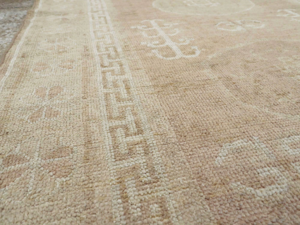 Vintage East Turkestan Khotan Rug, No.16480 - Gss