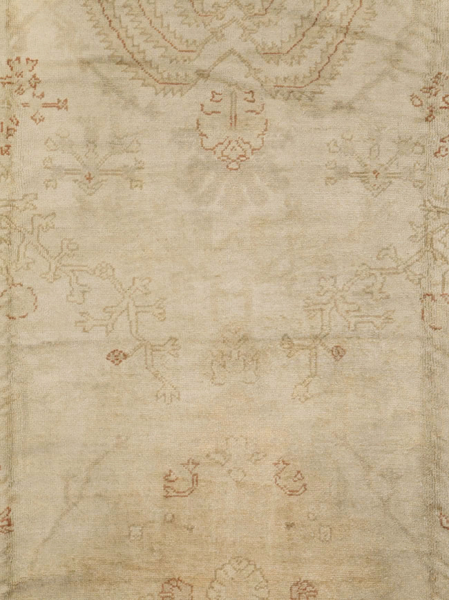 Antique Turkish Oushak Carpet, No.16494 - Gss