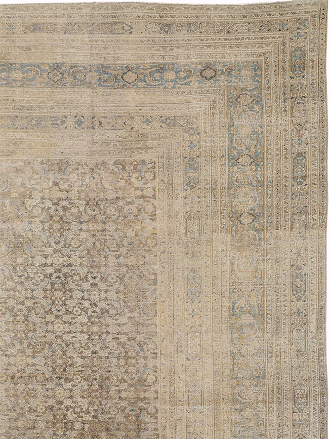 Antique Persian Khorassan Carpet, No.16496 - Gss