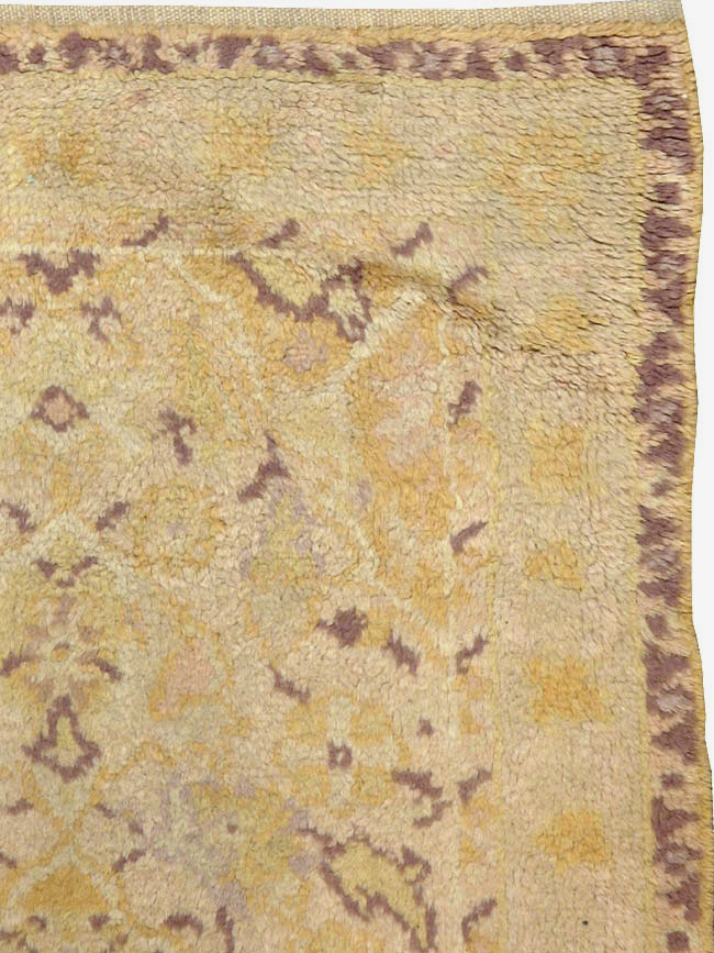 Antique Spanish Cuenca Rug, No.16501 - Gss