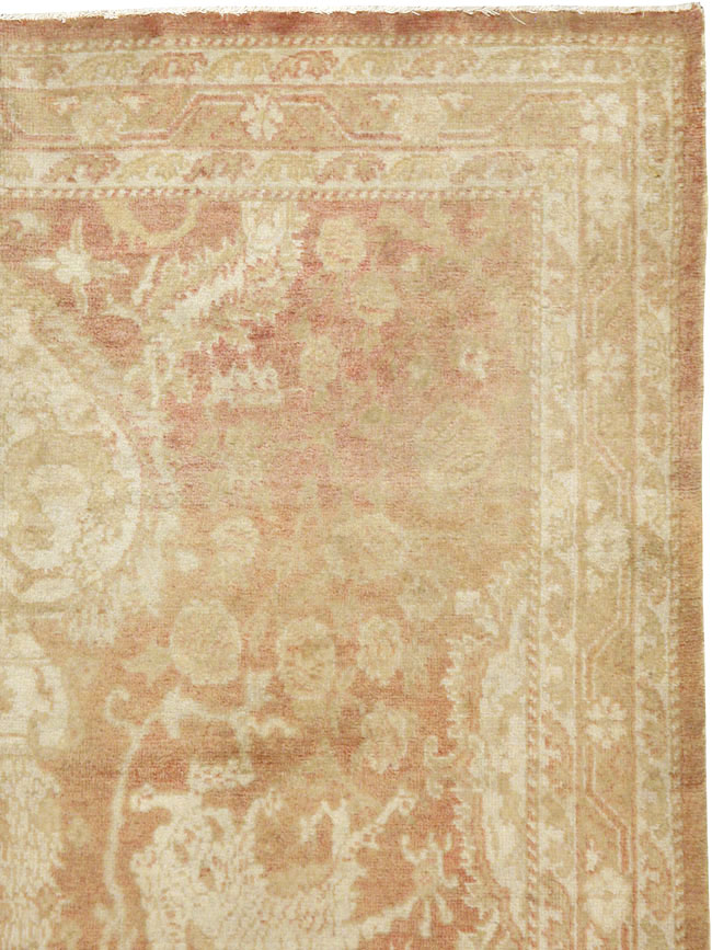 Antique Indian Agra Rug, No.16502 - Gss