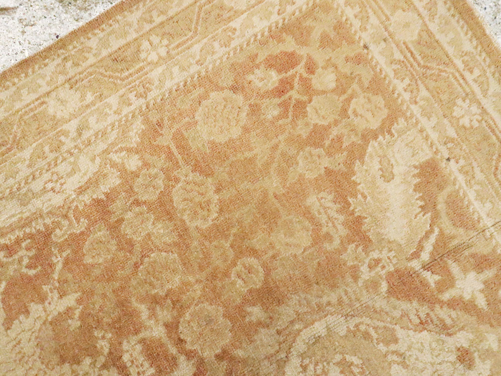 Antique Indian Agra Rug, No.16502 - Gss