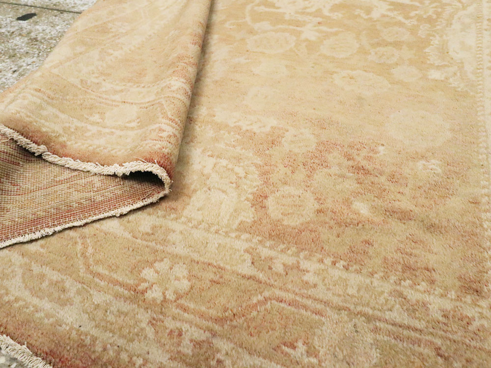 Antique Indian Agra Rug, No.16502 - Gss