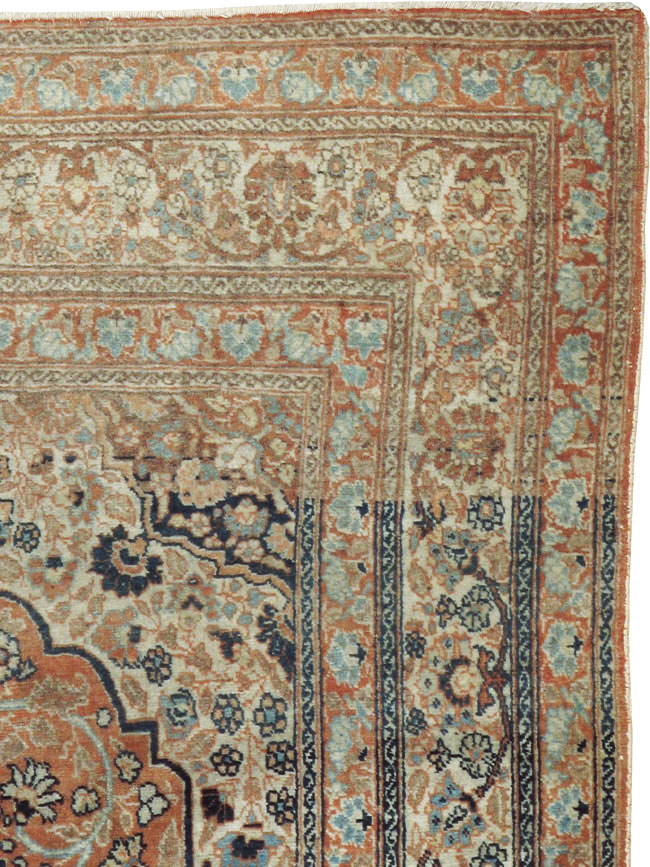 Antique Persian Tabriz Hagi Jalili, No.16517 - Gss