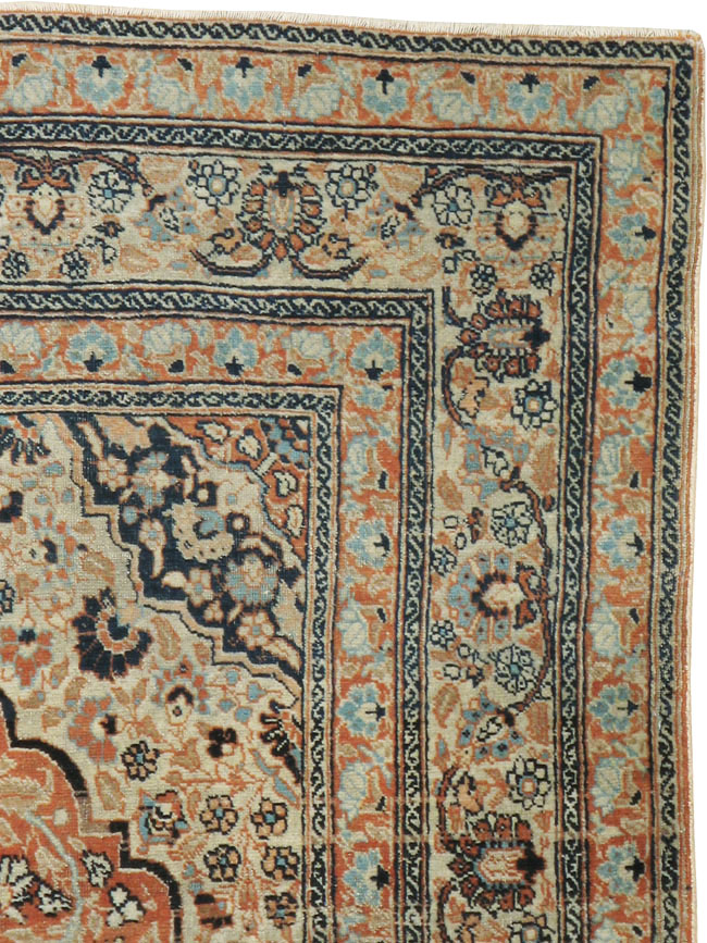 Antique Persian Tabriz Hagi Jalili, No.16517 - Gss