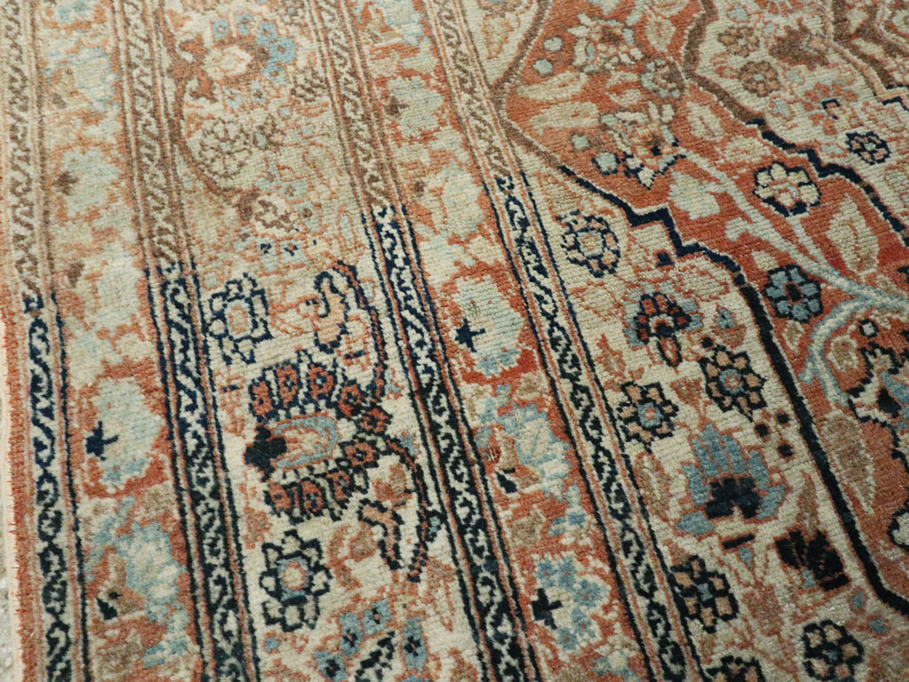 Antique Persian Tabriz Hagi Jalili, No.16517 - Gss