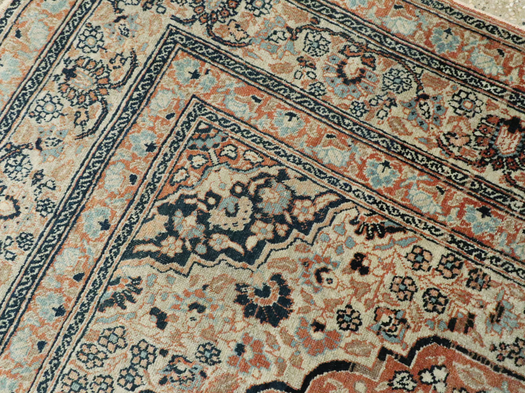 Antique Persian Tabriz Hagi Jalili, No.16517 - Gss