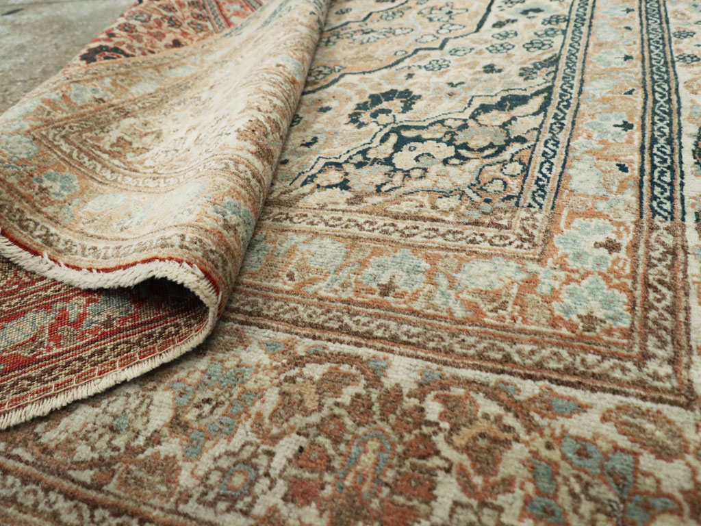 Antique Persian Tabriz Hagi Jalili, No.16517 - Gss