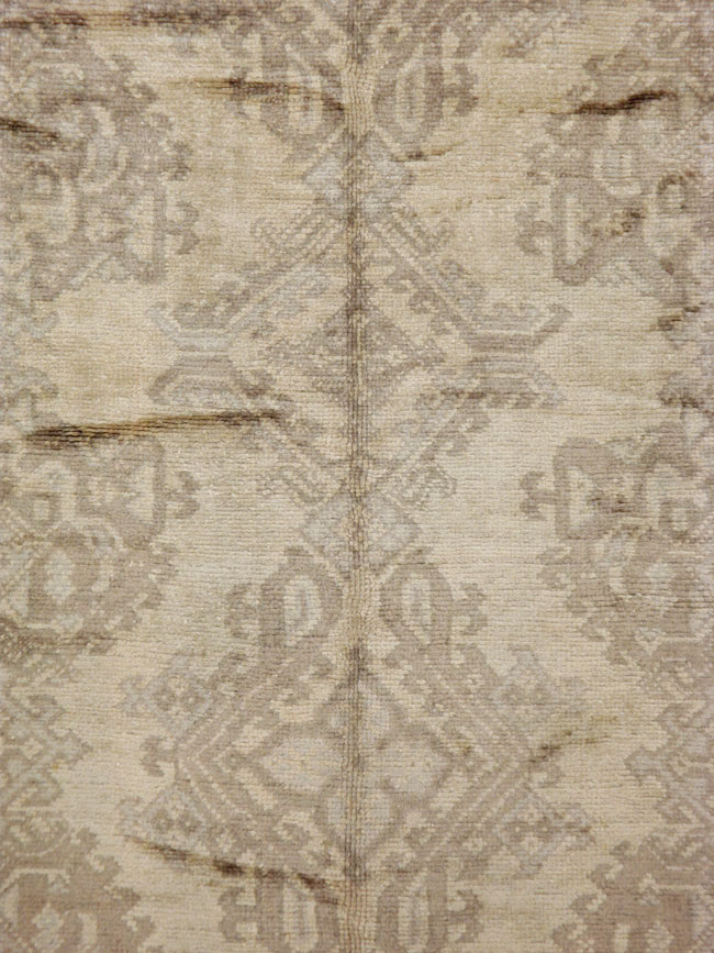 Antique Turkish Oushak Carpet, No.16519 - Gss