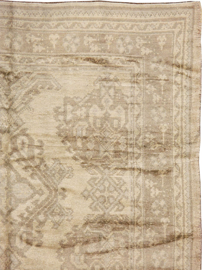Antique Turkish Oushak Carpet, No.16519 - Gss