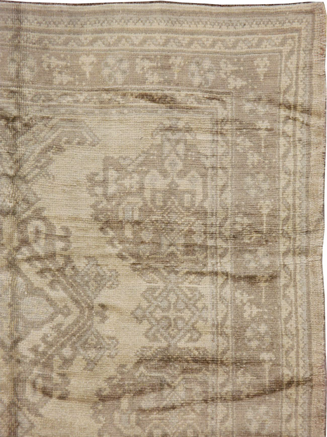 Antique Turkish Oushak Carpet, No.16519 - Gss