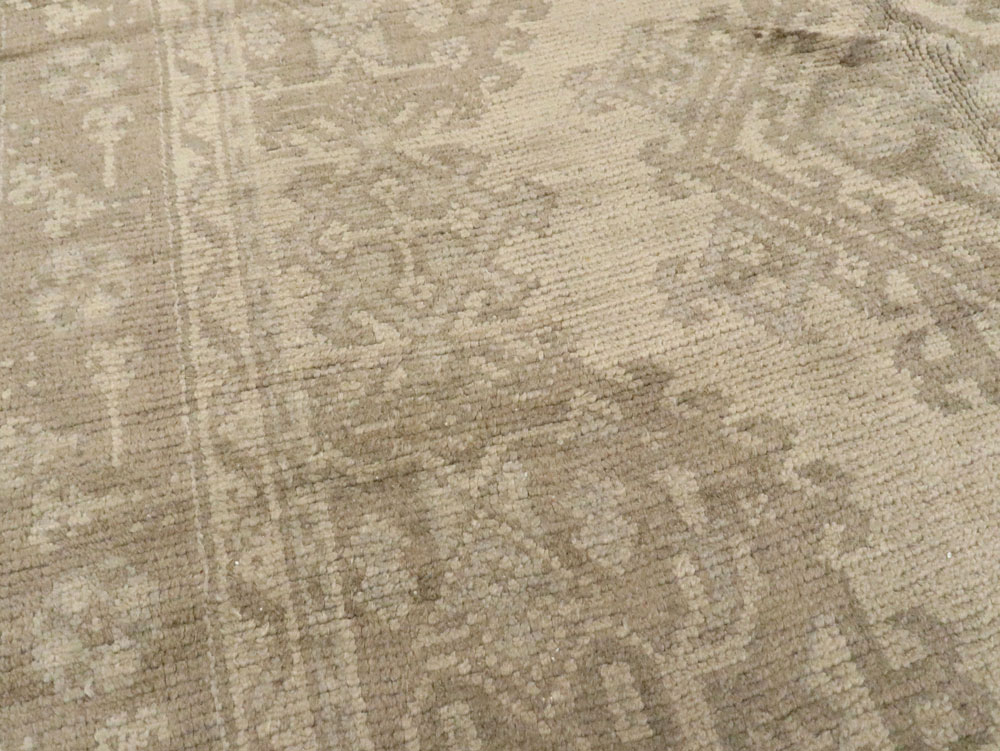 Antique Turkish Oushak Carpet, No.16519 - Gss