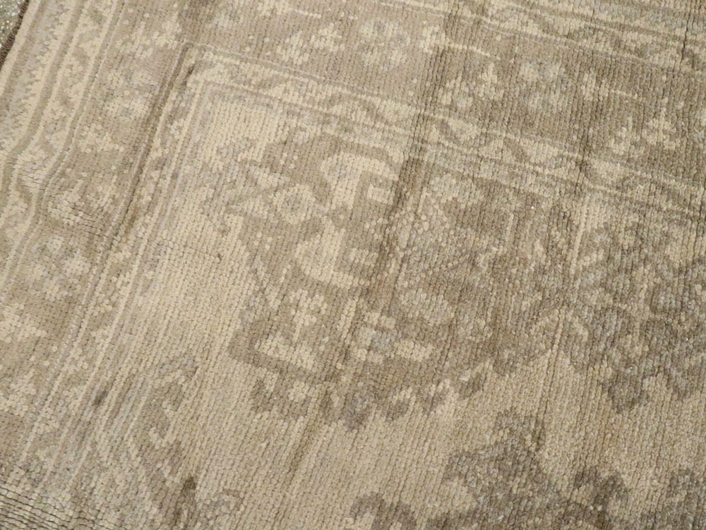 Antique Turkish Oushak Carpet, No.16519 - Gss