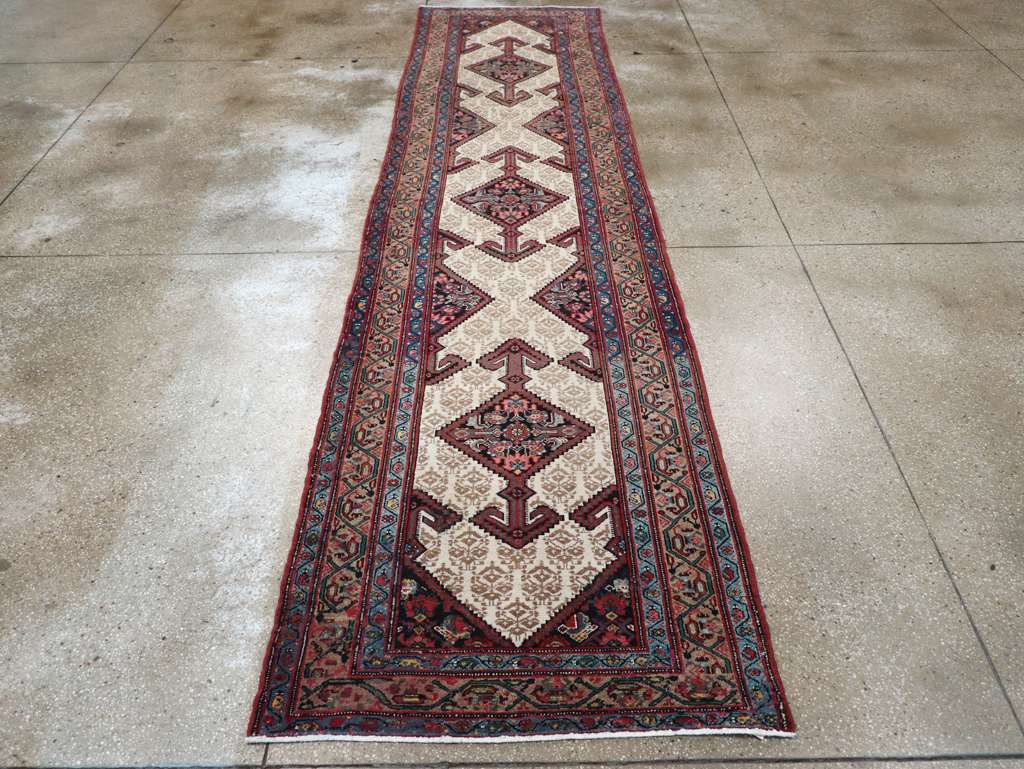 Antique Persian Serab Runner, No.16550 - Gss