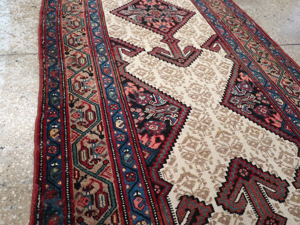 Antique Persian Serab Runner, No.16550 - Gss