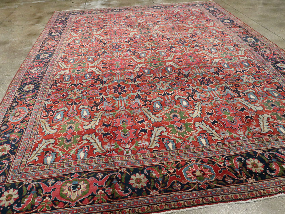Antique Persian Heriz Carpet, No.16563 - Gss