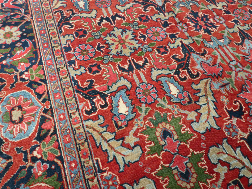 Antique Persian Heriz Carpet, No.16563 - Gss