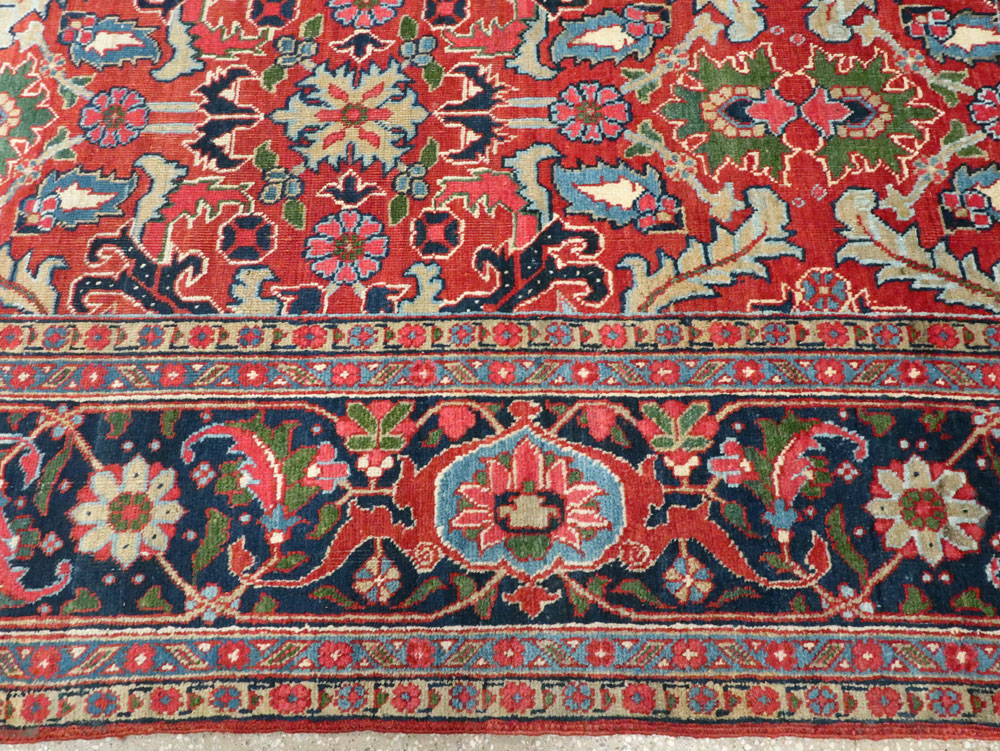 Antique Persian Heriz Carpet, No.16563 - Gss