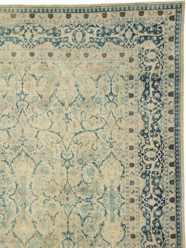 Antique Persian Tabriz Carpet, No.16566 - Gss