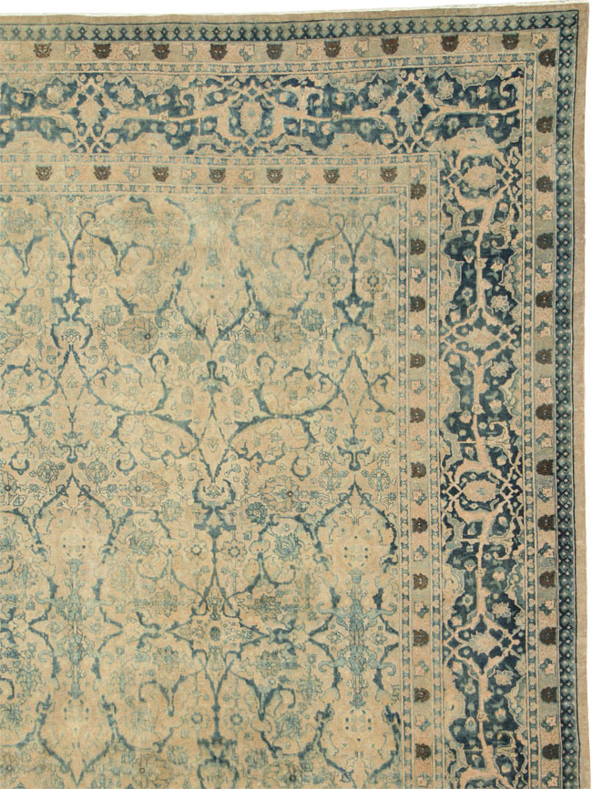 Antique Persian Tabriz Carpet, No.16566 - Gss