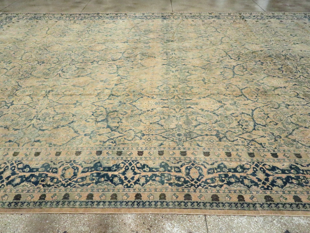 Antique Persian Tabriz Carpet, No.16566 - Gss