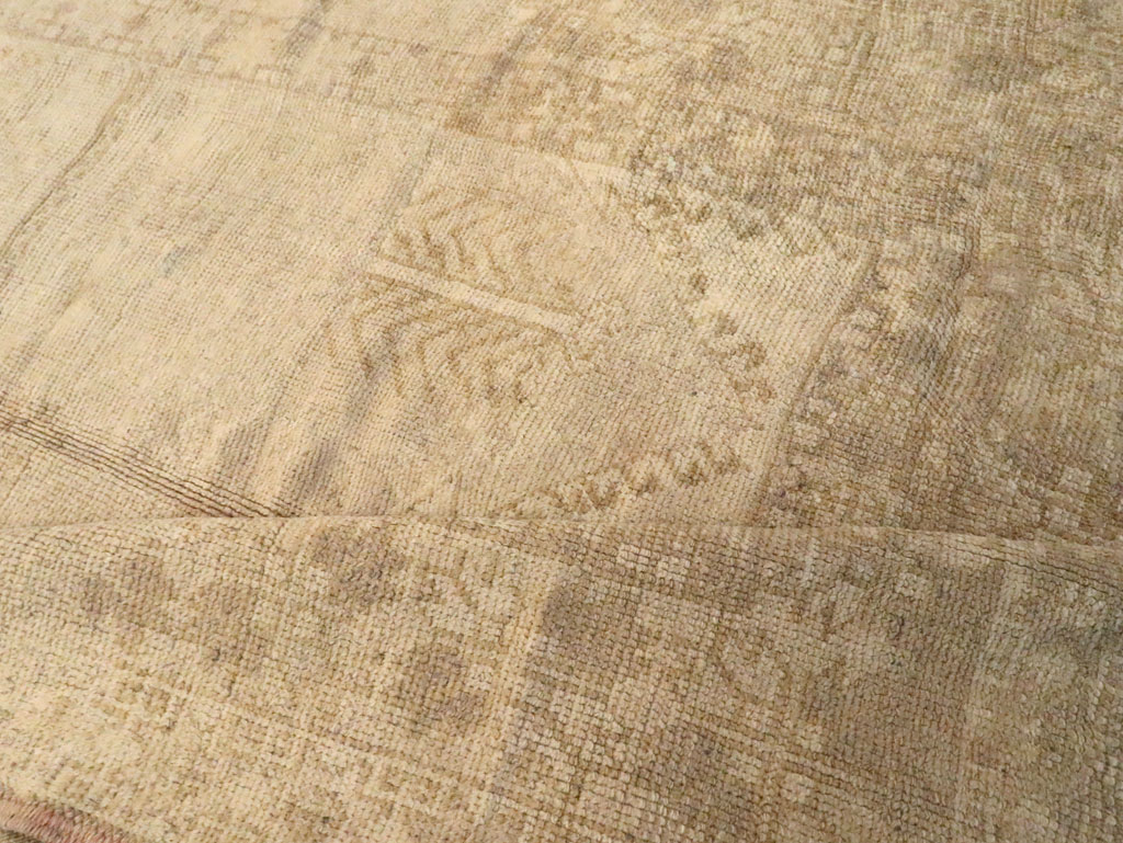 Antique Turkish Oushak Gallery Rug, No.16567 - Gss