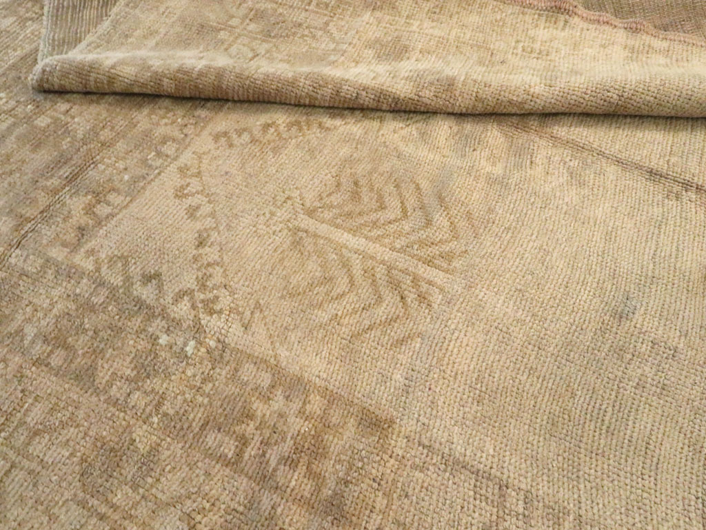 Antique Turkish Oushak Gallery Rug, No.16567 - Gss