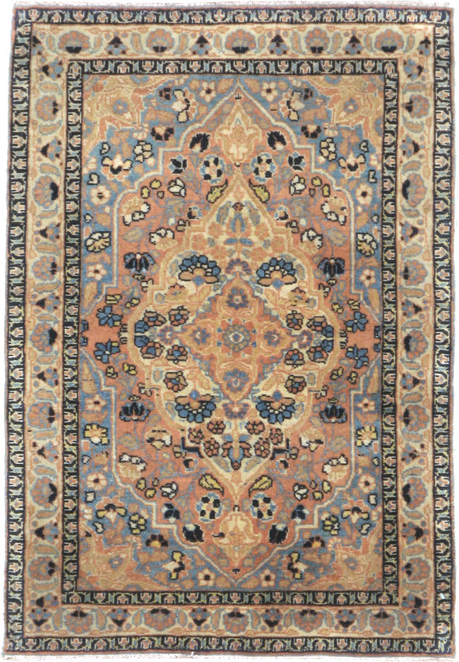 Antique Persian Tabriz Hagi Jalili Rug, No.16588 - Gss