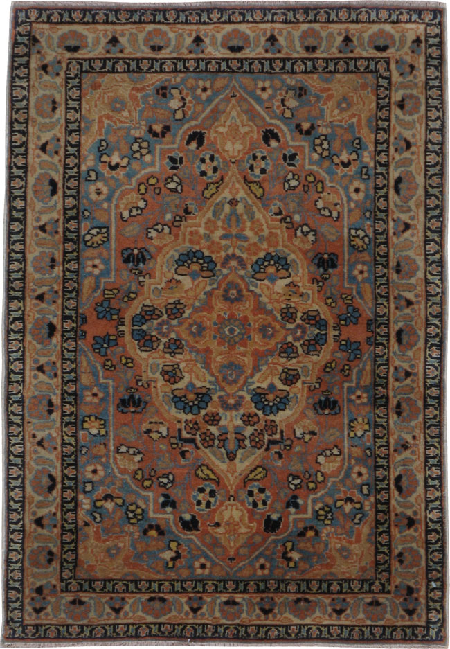 Antique Persian Tabriz Hagi Jalili Rug, No.16588 - Gss
