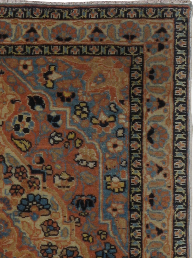 Antique Persian Tabriz Hagi Jalili Rug, No.16588 - Gss
