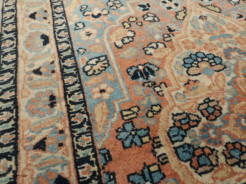 Antique Persian Tabriz Hagi Jalili Rug, No.16588 - Gss