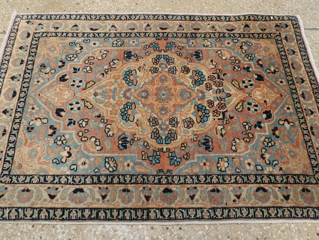 Antique Persian Tabriz Hagi Jalili Rug, No.16588 - Gss