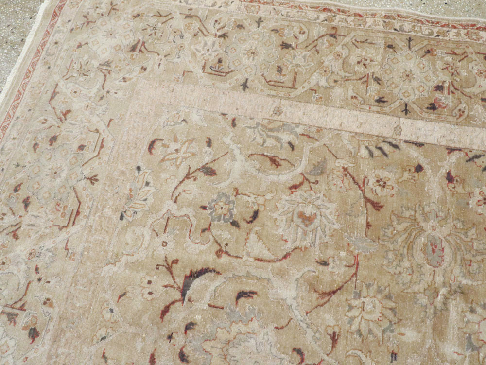 Antique Persian Tabriz Carpet, No.16604 - Gss