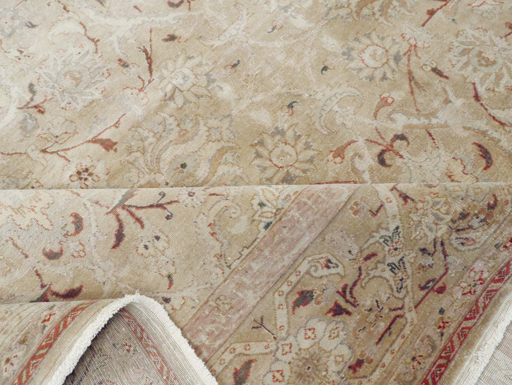 Antique Persian Tabriz Carpet, No.16604 - Gss