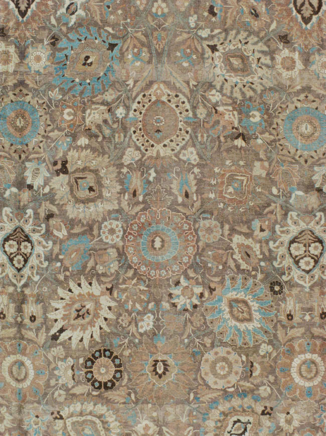 Antique Persian Tabriz Carpet, No.16616 - Gss