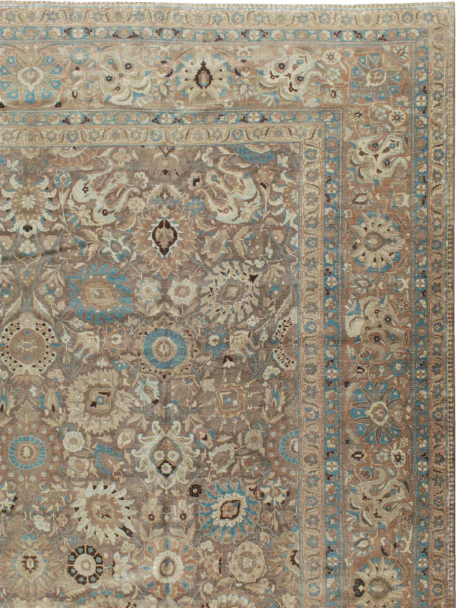 Antique Persian Tabriz Carpet, No.16616 - Gss
