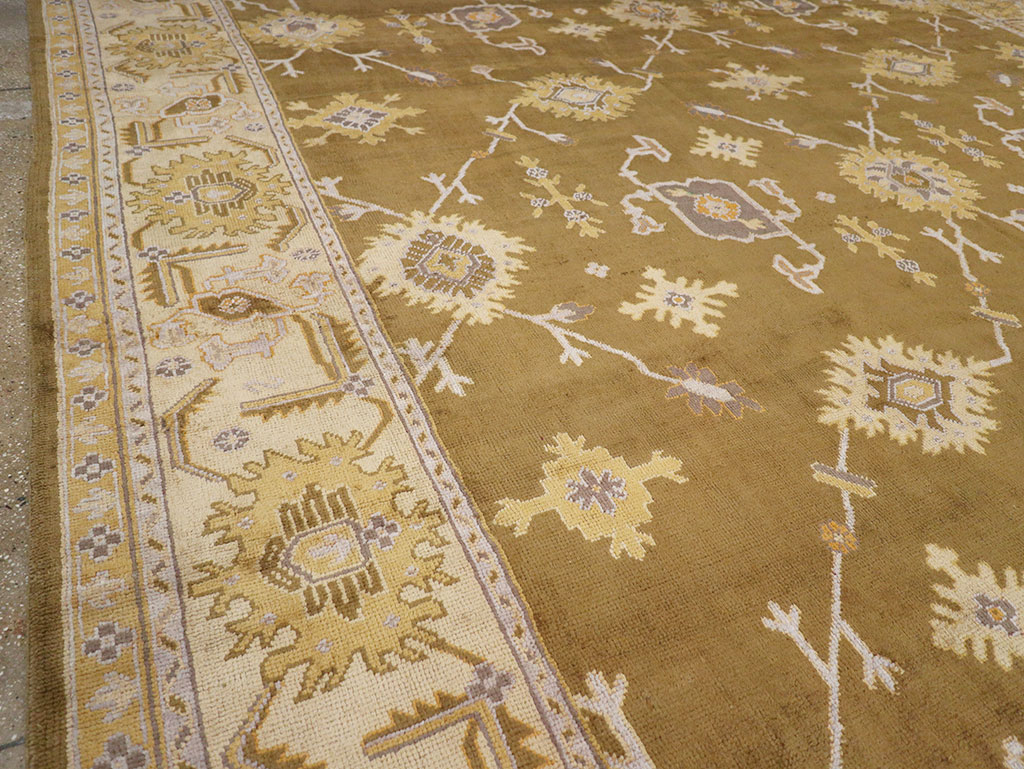 Antique Turkish Oushak Oversize Carpet, No.16629 - Gss
