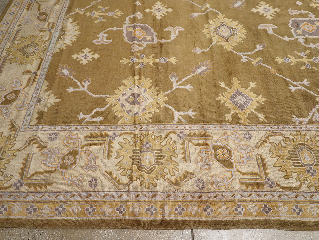 Antique Turkish Oushak Oversize Carpet, No.16629 - Gss