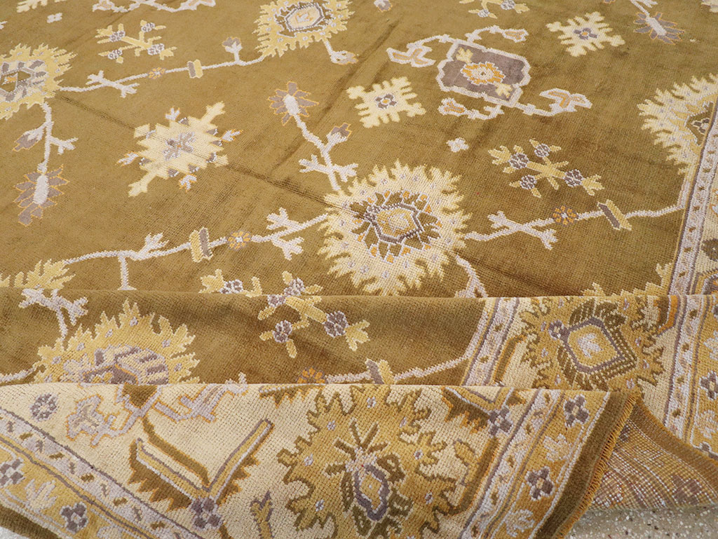 Antique Turkish Oushak Oversize Carpet, No.16629 - Gss